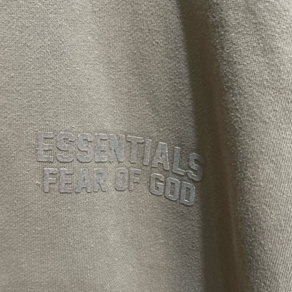 Fear of God Taupe/Brown Oversized Crewneck Sweatshirt - Picture 4 of 7